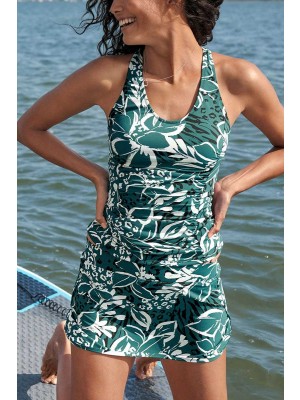 Jungle Floral Active Tankini-Set