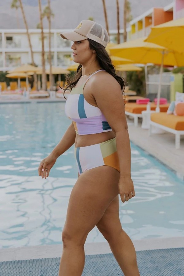 Fabelhaftes Schwimmbikini-Set