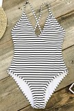 Appeal Lasting Stripe One Piece Swimsuit